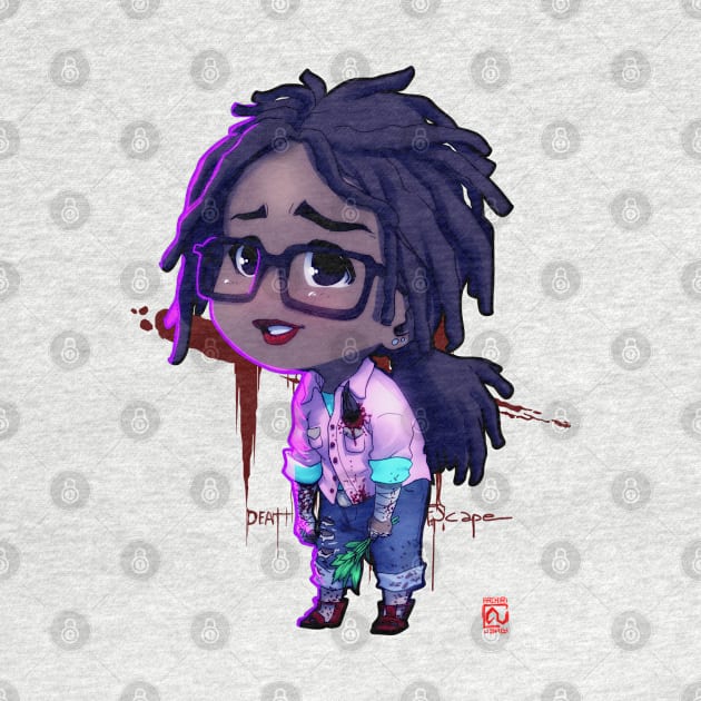 DBD CHIBI survivor Claudete by ArchiriUsagi